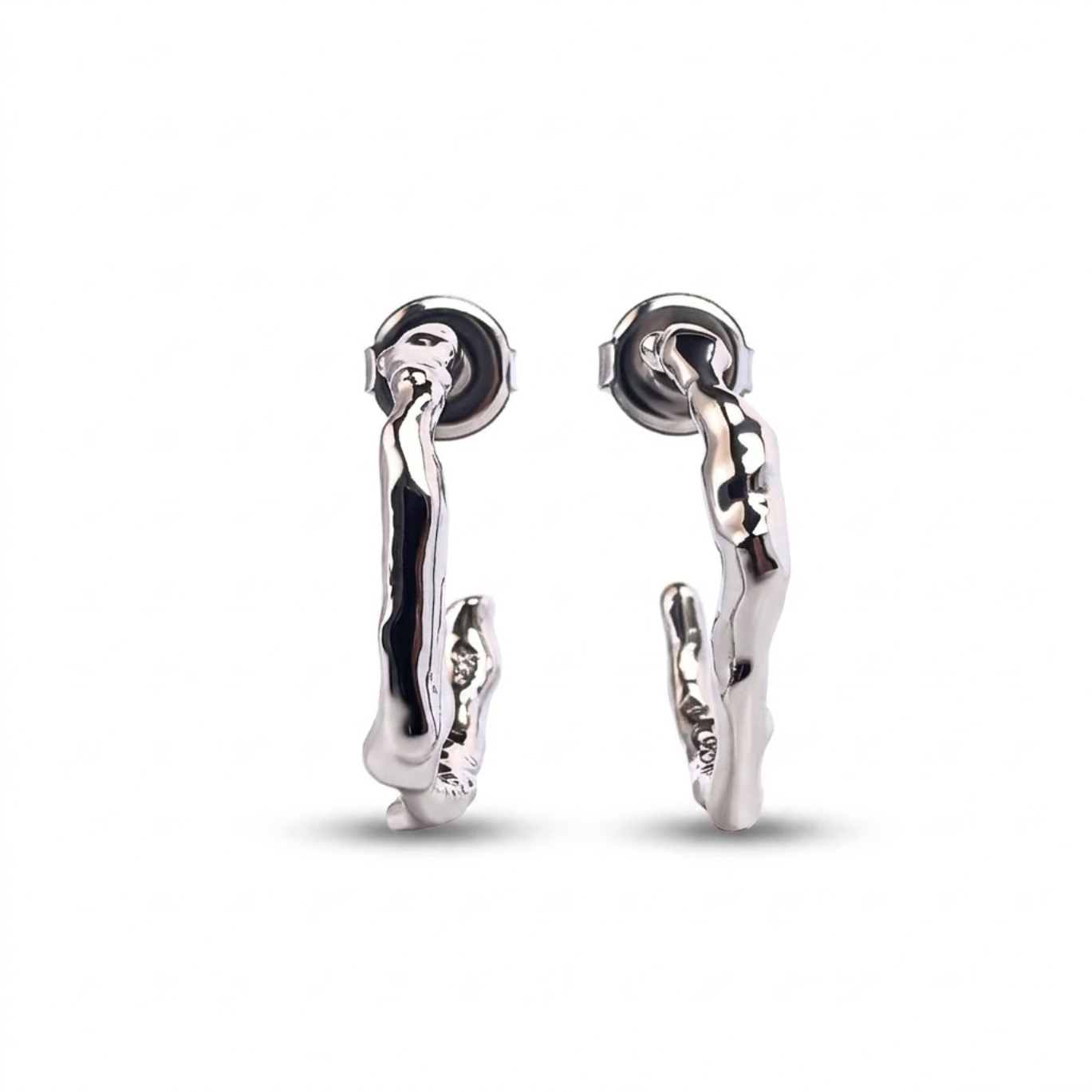 Wildfire Silver Hoop Earrings - XS