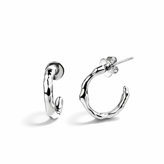 Wildfire Silver Hoop Earrings - XS