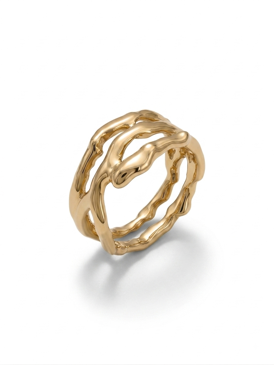 Wildfire Triple Ring Band
