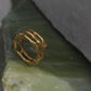 Wildfire Triple Ring Band