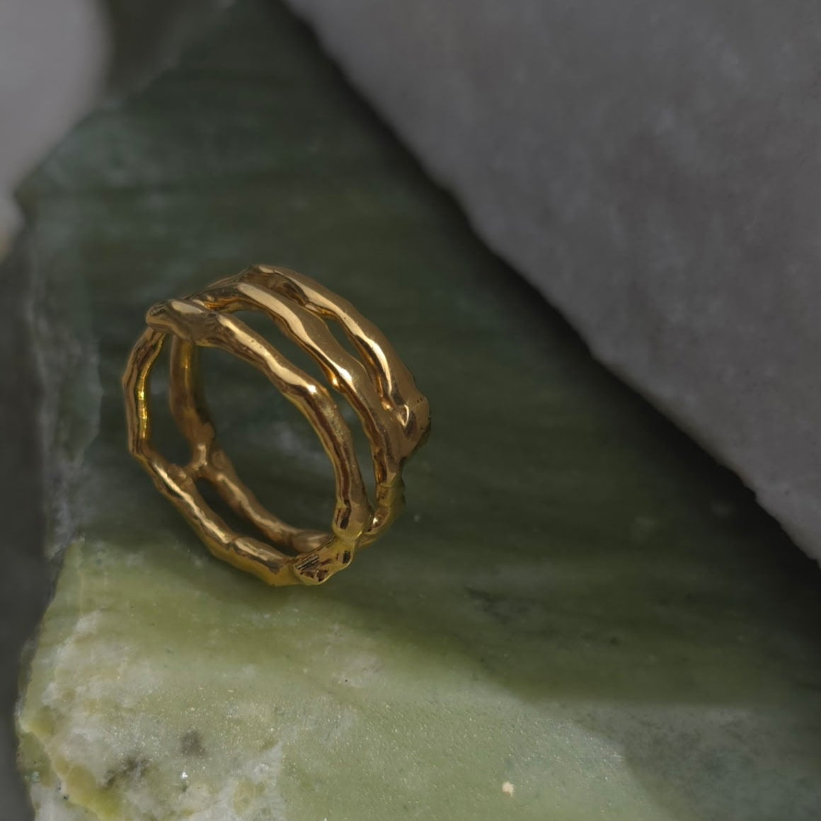 Wildfire Triple Ring Band