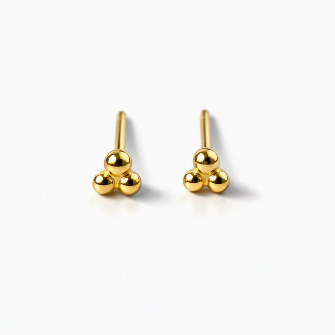 Wildfire Gold Studs Earrings