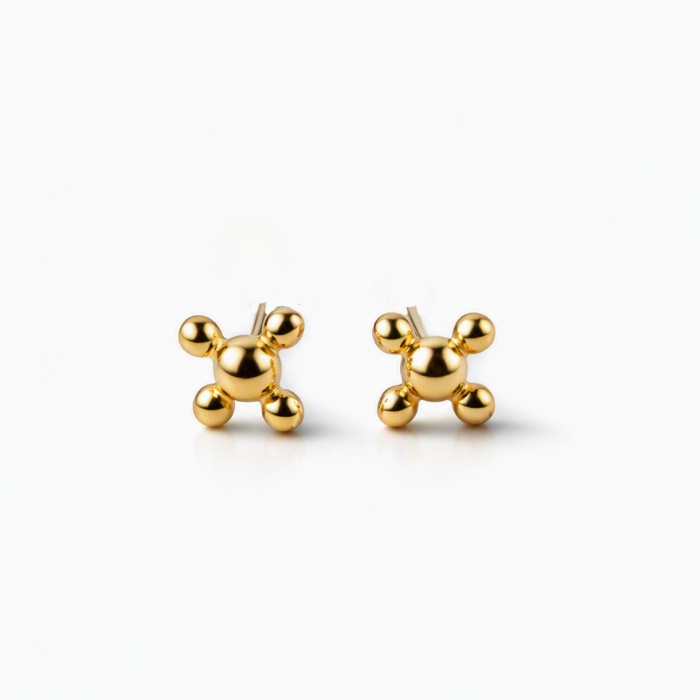 Wildfire Gold Studs Earrings
