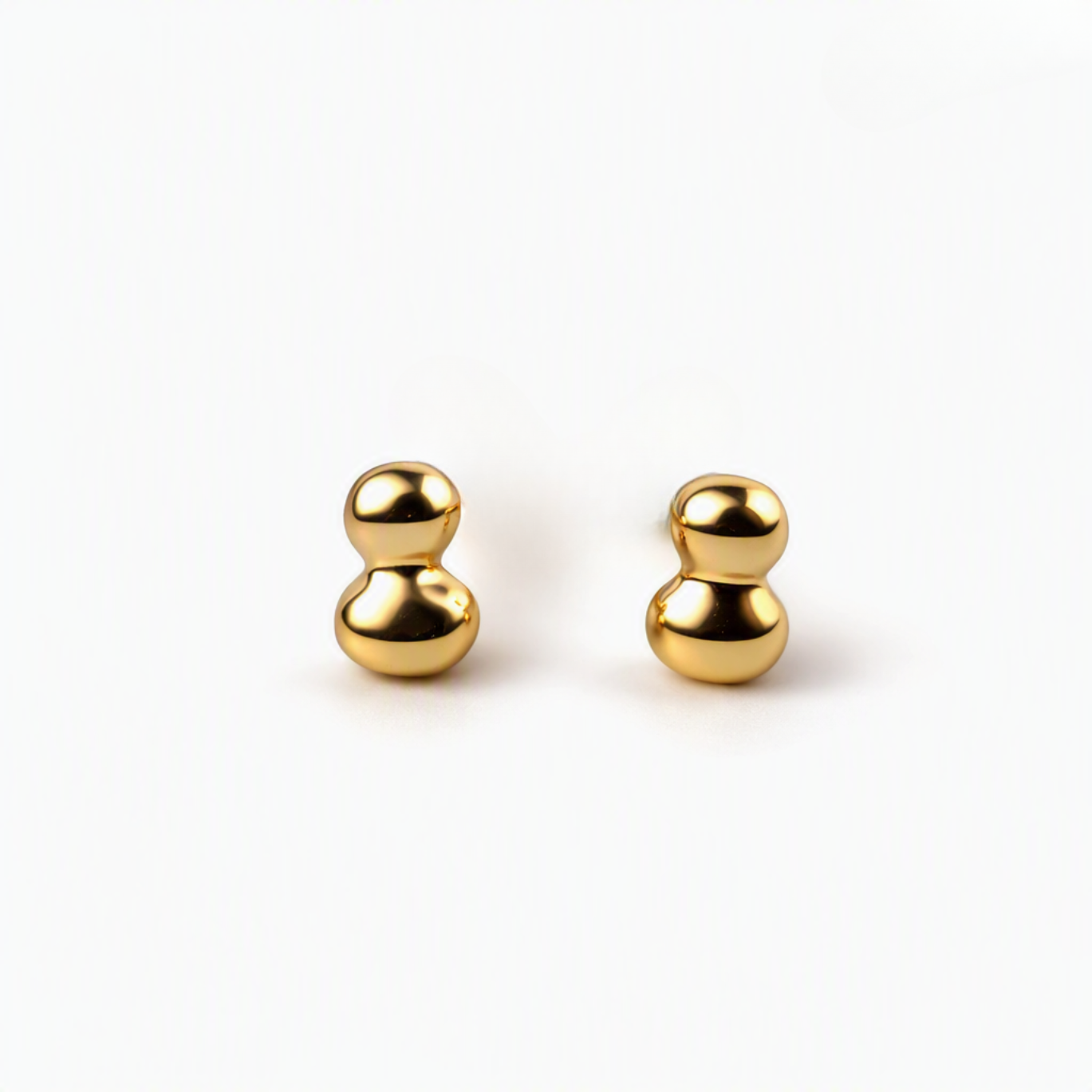 Wildfire Gold Studs Earrings