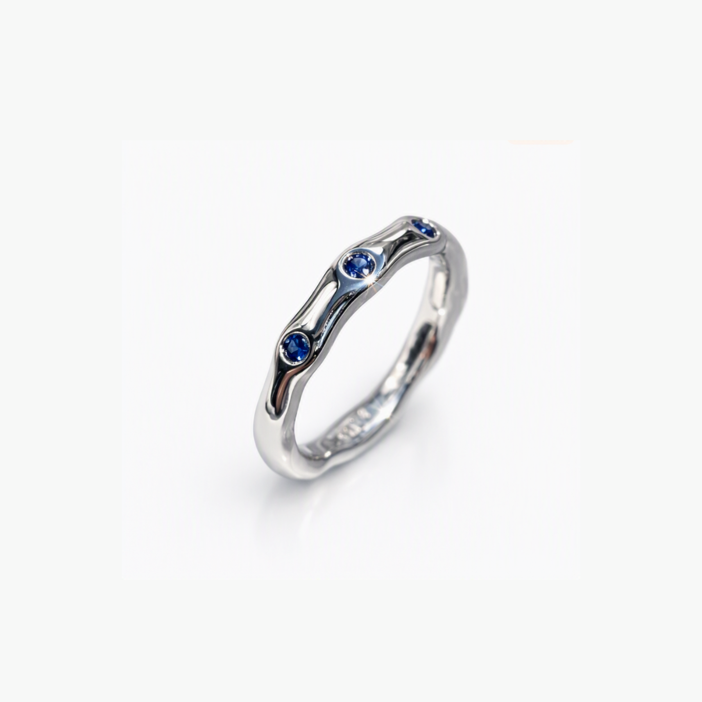Wildfire Triple Sapphire Band