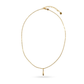 Wildfire Vertical Bar Gold Pendant