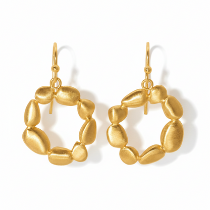 Eternity Pebble Earrings