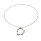 Organic Fused Circle Pendant