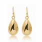 Redwood Raindrop Dangle Earrings