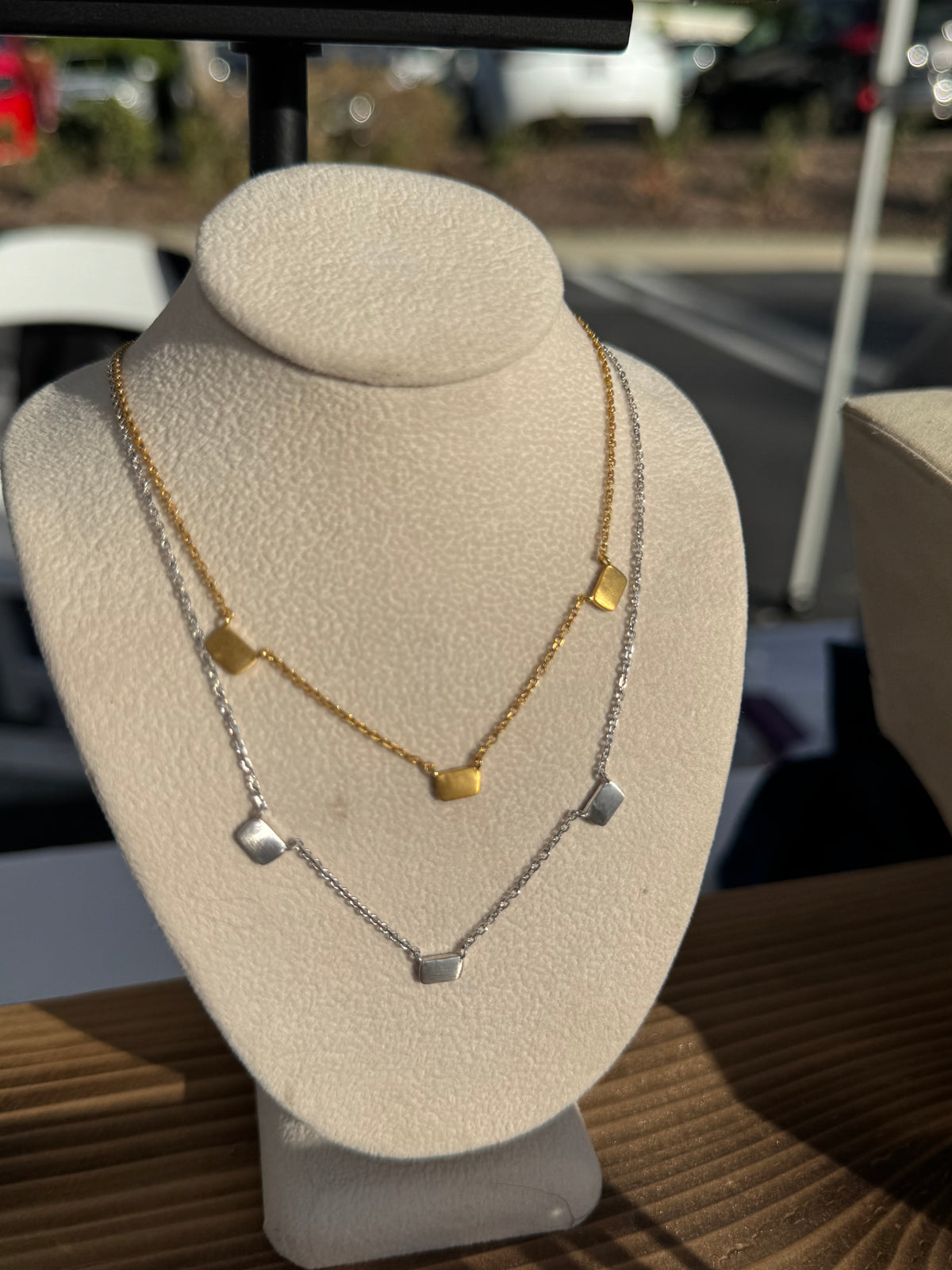 Path of Love 3 Station Necklace