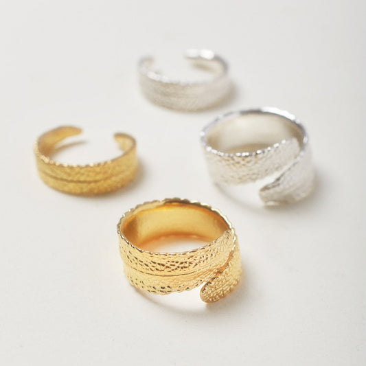 Sage Leaf Open Ring