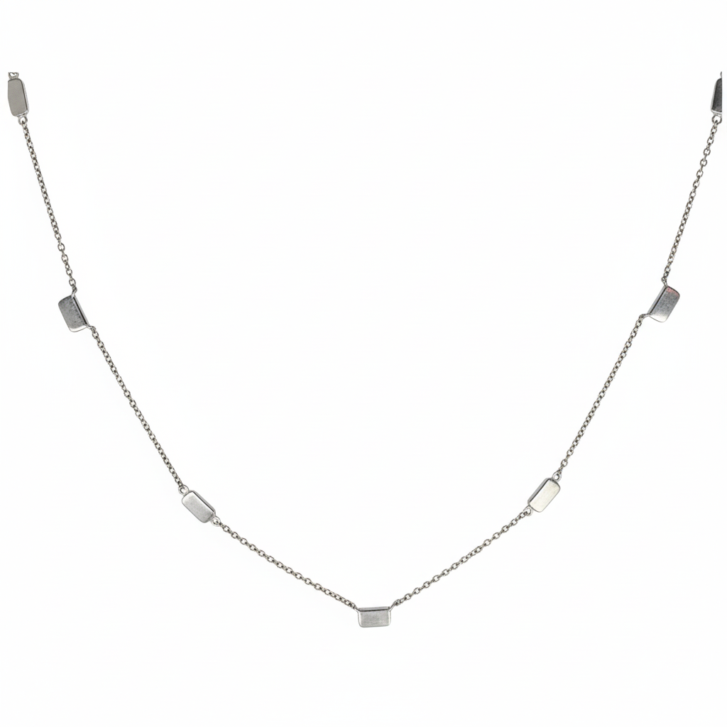 Path of Love 9 Station Necklace