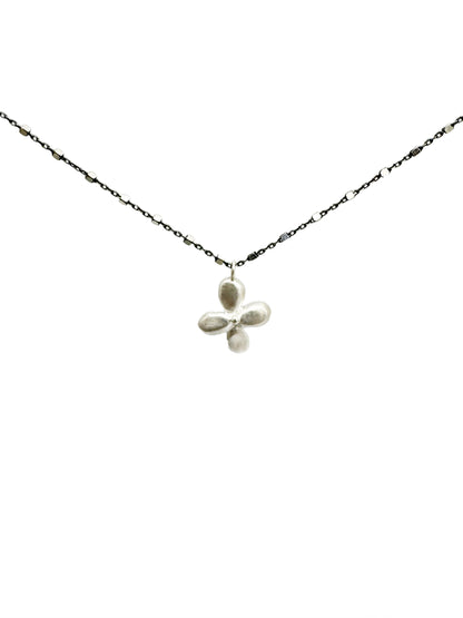 Small Pebble Flower Pendant