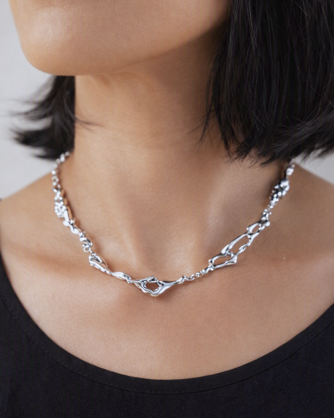 Wildfire 7 Link Statement Necklace