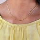 Wildfire Gold Bar Necklace