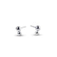 Wildfire Silver Studs Earrings