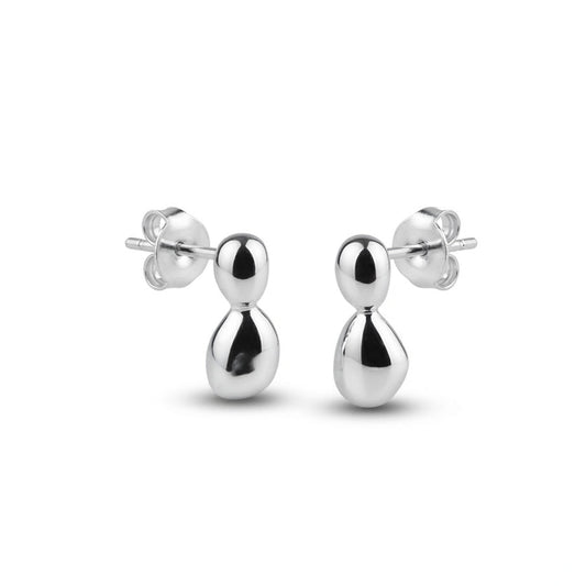 Wildfire Silver Studs Earrings