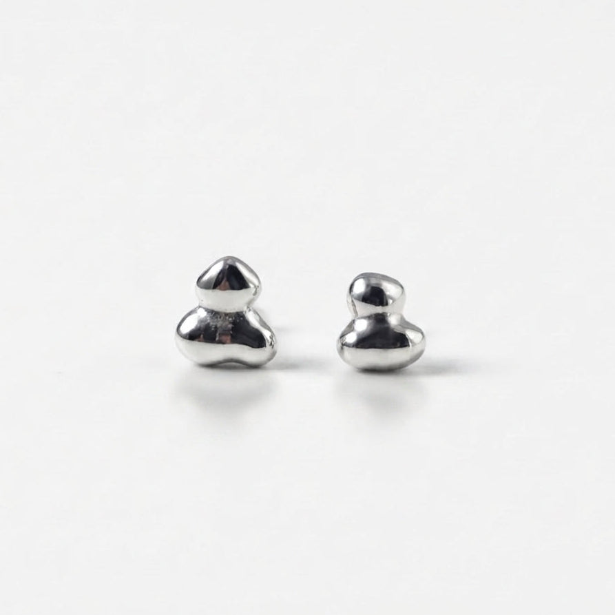 Wildfire Silver Studs Earrings