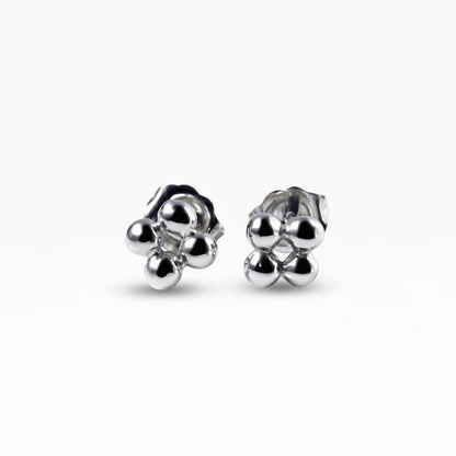 Wildfire Silver Studs Earrings