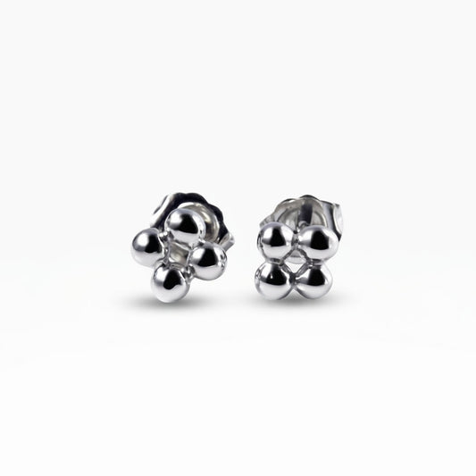 Wildfire Silver Studs Earrings