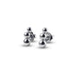 Wildfire Silver Studs Earrings