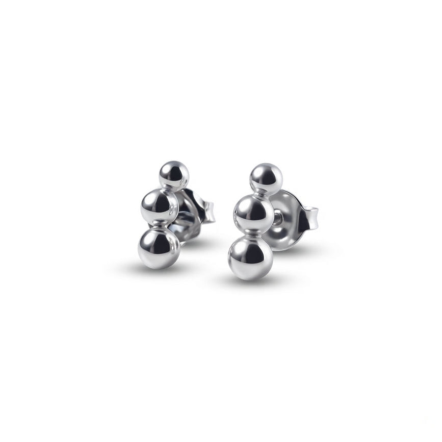 Wildfire Silver Studs Earrings