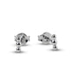 Wildfire Silver Studs Earrings