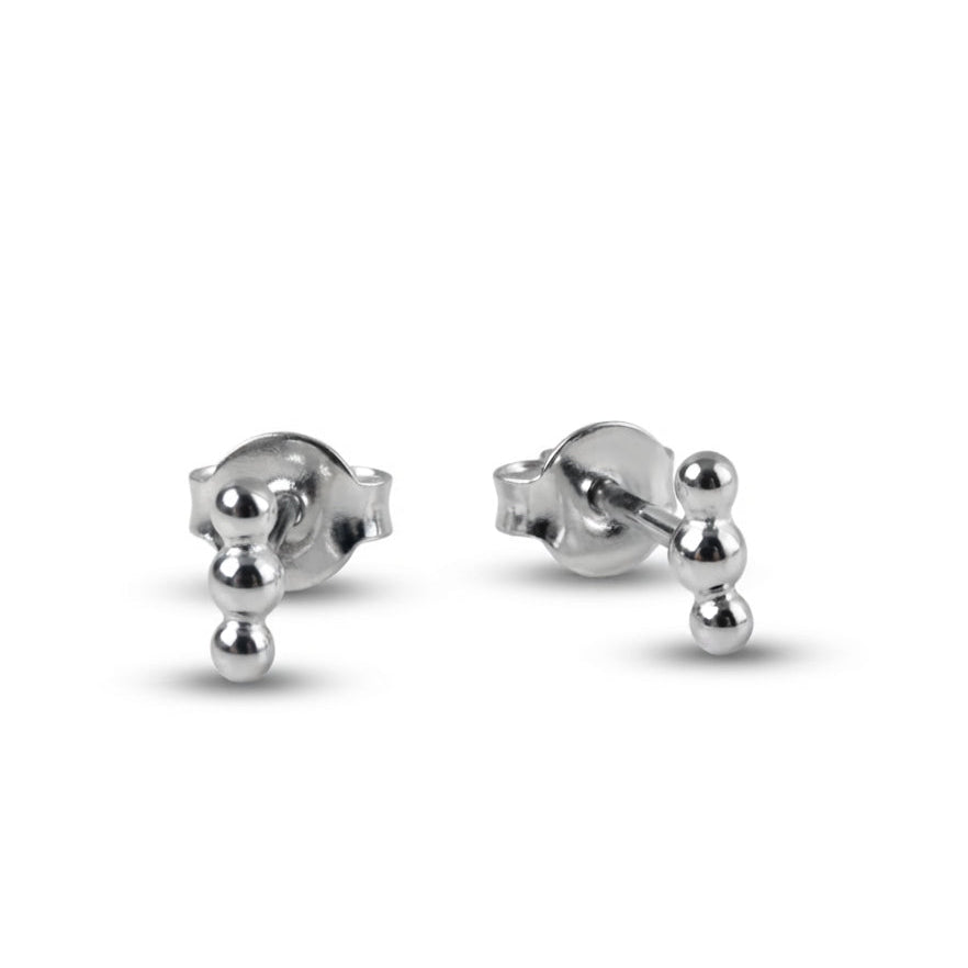 Wildfire Silver Studs Earrings