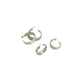 Sage Leaf Small Hoop Earrings