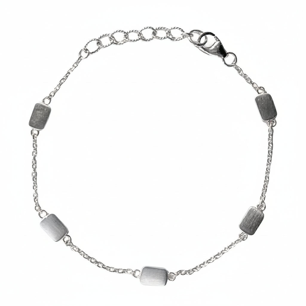 Path of Love Cuff 5 Station Bracelet