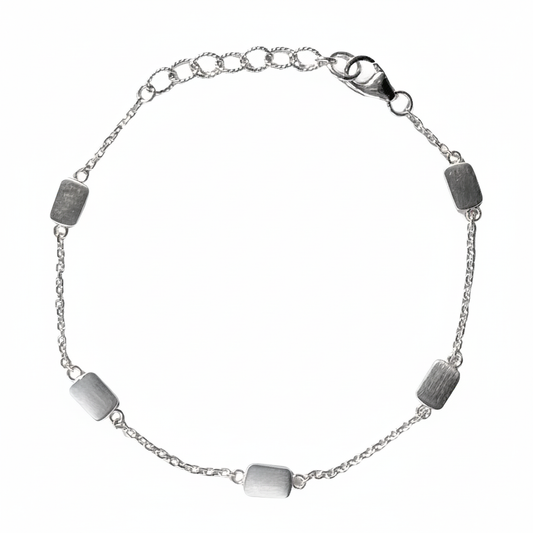 Path of Love Cuff 5 Station Bracelet