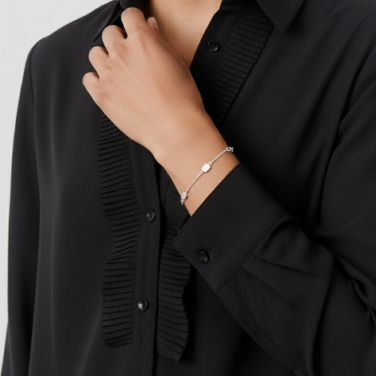 Path of Love Cuff 5 Station Bracelet