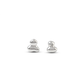 Wildfire Silver Studs Earrings