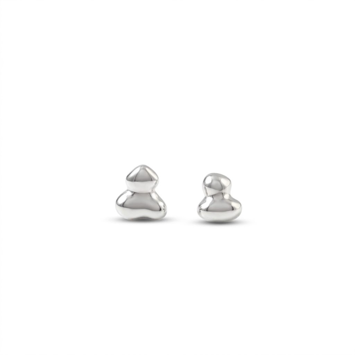 Wildfire Silver Studs Earrings