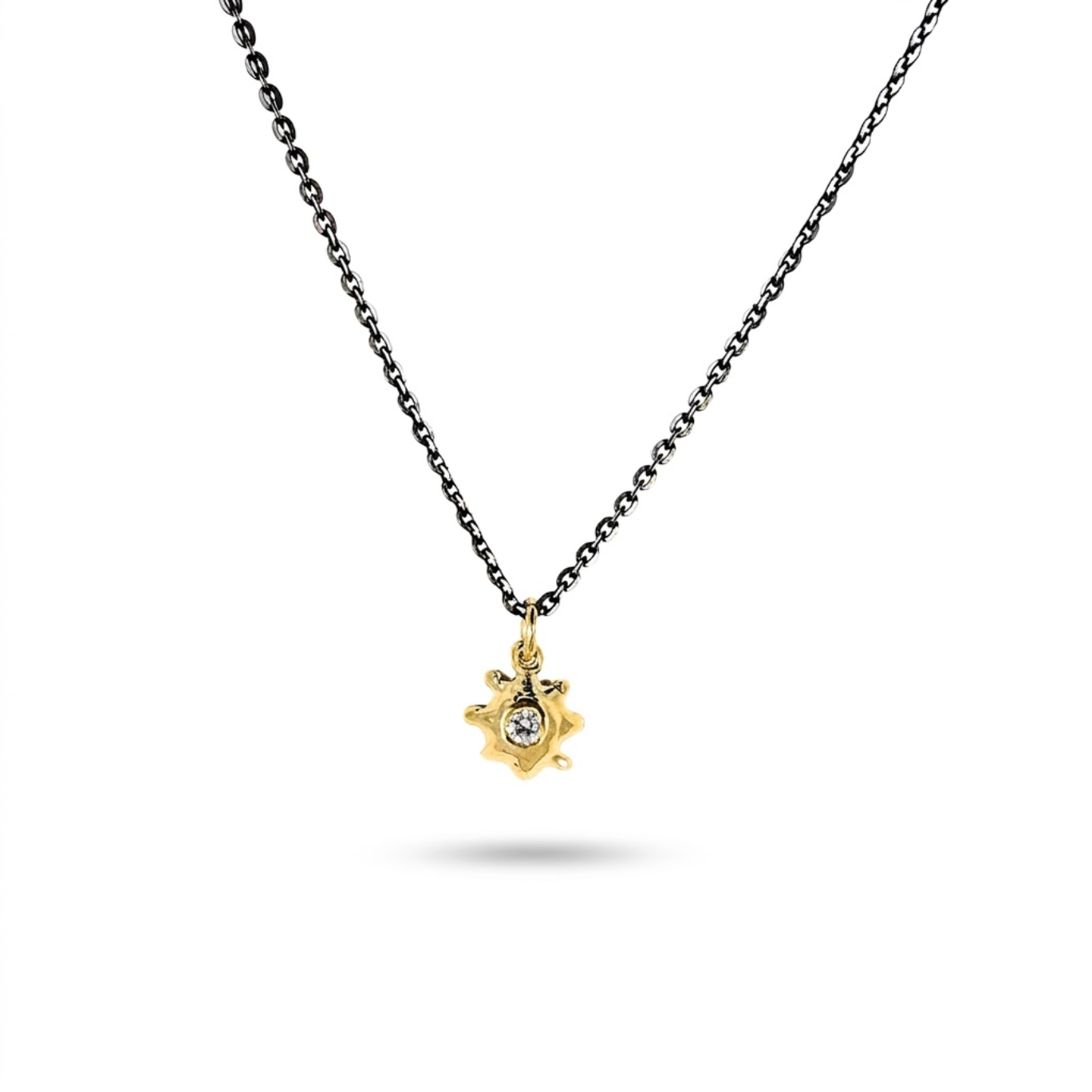 Wildfire Amoeba Necklace